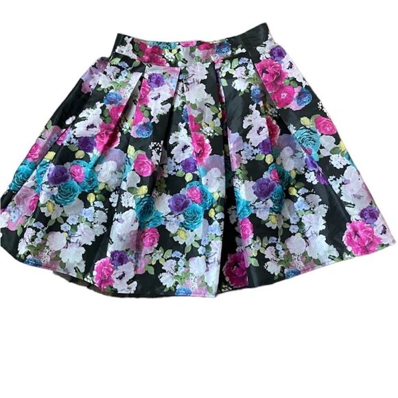 Disney D’signed floral taffeta skirt with tulle size L (14/16) - Picture 1 of 7